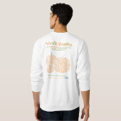 Wereldwoord pompoen sweatshirt (Achterkant volledig)