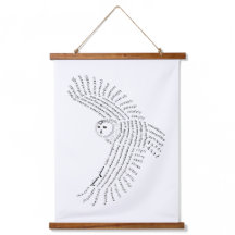 Wereldwoord Snowy Owl Tapestry