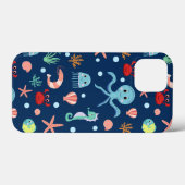 Wereldzee Case-Mate iPhone Case (Achterkant (horizontaal))
