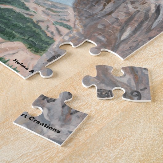 Wererat Girl Rock beklimt Medium Fantasy Puzzle Legpuzzel (Zijkant)