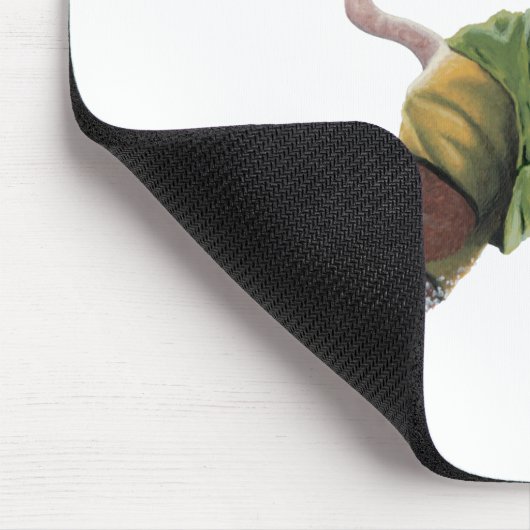 Wererat Snowboard Fantasy Art Muismat (Hoek)