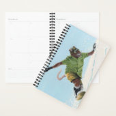 Wererat Snowboarder Fantasy Art Planner (Display)