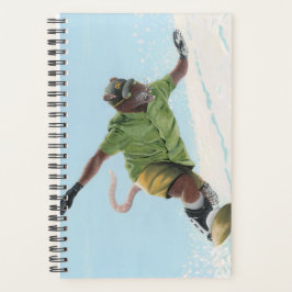 Wererat Snowboarder Fantasy Art Planner