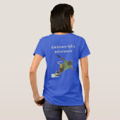 Wererat Snowboarder Snowboarder Fantasy Art Shirt (Achterkant volledig)