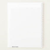 Wererat Woman Rock Climbing Planner (Achterkant)
