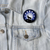 Werewolf badge ronde button 5,7 cm (In situ)