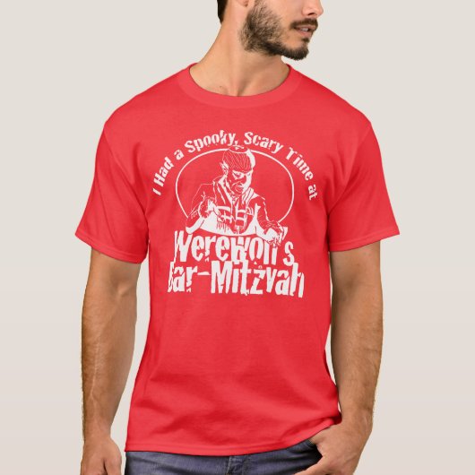 Werewolf Bar Mitzvah T-shirt (Voorkant)