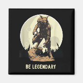 Werewolf Be Legendary Motivational Insrational  Magneet (Voorkant)