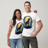 Werewolf Beagle Howl T-shirt (Unisex)