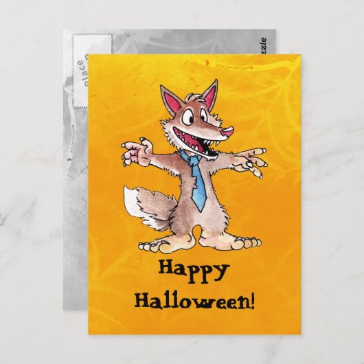 Werewolf-Briefkaart Briefkaart (Voorkant / Achterkant)