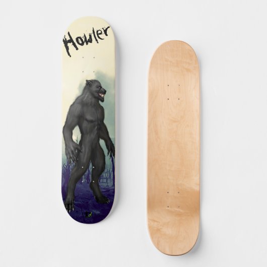 Werewolf d Brand Skateboard (Voorkant)