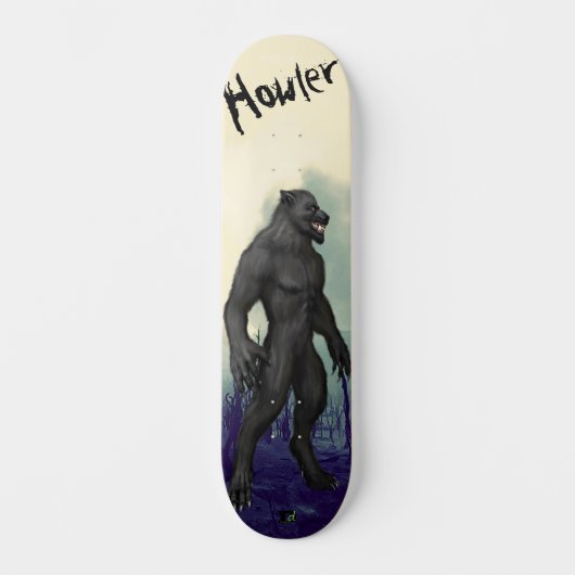 Werewolf d Brand Skateboard (Voorkant)