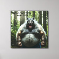 Werewolf die het hele dorp afdrukt