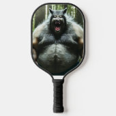 Werewolf die het hele dorp pit pickleball paddle (Voorkant)