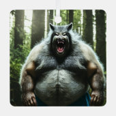 Werewolf die het hele ornament van het dorp-metaal (Voorkant)