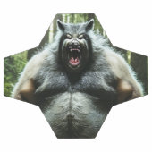 Werewolf die het hele voetbal van het dorp is (Enkel)