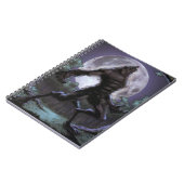 Werewolf die naar de maan vliegt notitieboek (Linkerzijde)