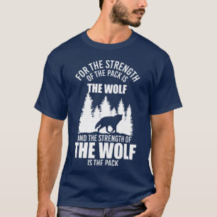 Werewolf dierlijke natuur roofdier familie t-shirt