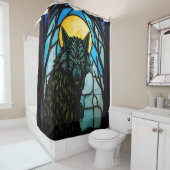 Werewolf Douchegordijn (In situ)