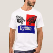 Werewolf Flag Lycan Clan T-shirt (Voorkant)
