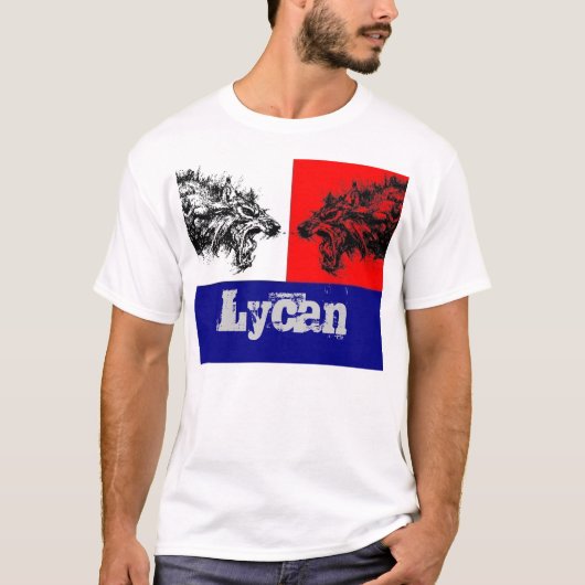 Werewolf Flag Lycan Clan T-shirt (Voorkant)