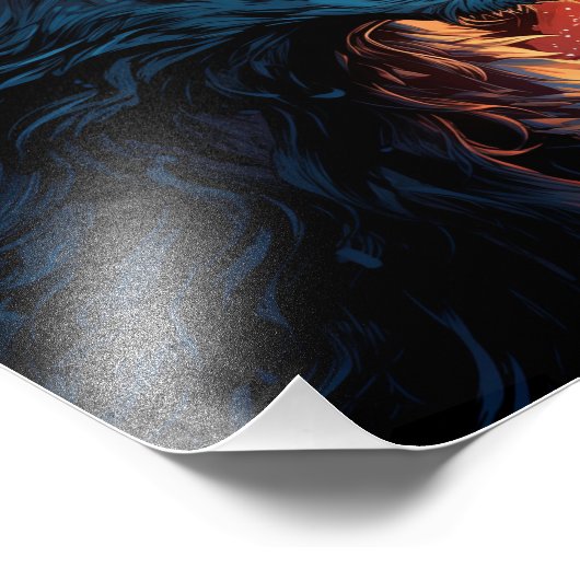 Werewolf Foto Afdruk (Hoek)