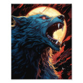 Werewolf Foto Afdruk (Voorkant)