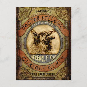 Werewolf Fur Briefkaart