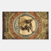 Werewolf Fur Rechthoekige Sticker (Voorkant)