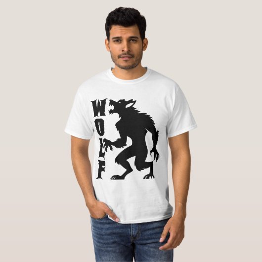 Werewolf Graphic T-Shirt (Voorkant volledig)