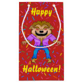 Werewolf Halloween Cadeautas (Achterkant)