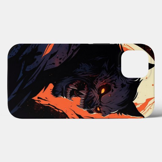 Werewolf Halloween Case-Mate iPhone Case (Achterkant (horizontaal))