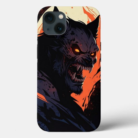 Werewolf Halloween Case-Mate iPhone Case (Achterkant)