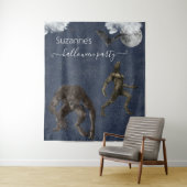 Werewolf Halloween Feest achtergrond Wandkleed (In situ)