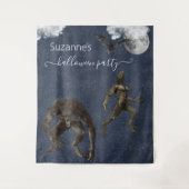 Werewolf Halloween-feest achtergronddecoratie Wandkleed (Voorkant)