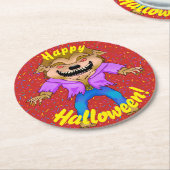 Werewolf Halloween Onderzetters (Gebogen)