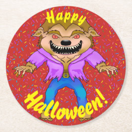 Werewolf Halloween Onderzetters
