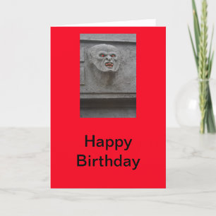 Werewolf Happy Birthday Card Kaart