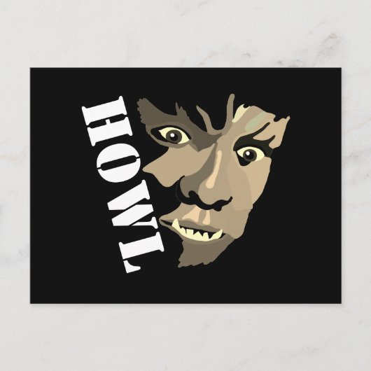 Werewolf, Howl Briefkaart (Voorkant)