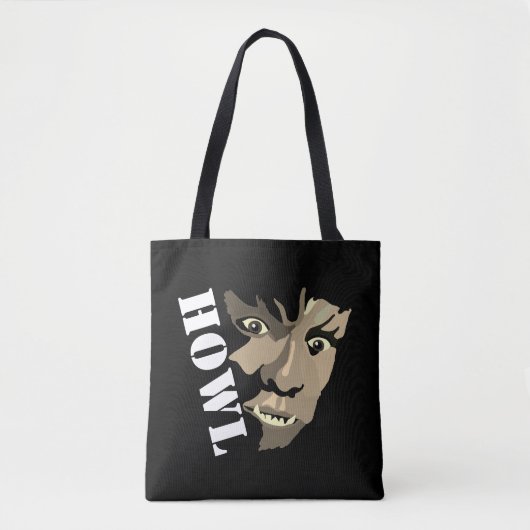 Werewolf, Howl Tote Bag (Voorkant)