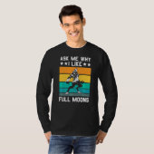 Werewolf ik hou van volle maan t-shirt (Voorkant volledig)
