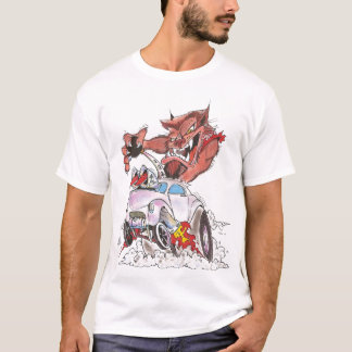 Werewolf in een Willys T-shirt