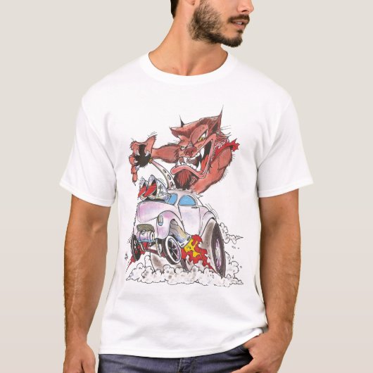 Werewolf in een Willys T-shirt (Voorkant)