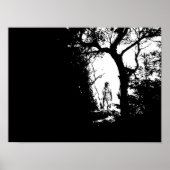 Werewolf in Forest Poster (Voorkant)