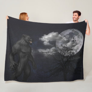 WEREWOLF in het MOONLIGHT Fleece Deken