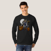 Werewolf in Pumpkin Patch T-shirt (Voorkant volledig)