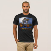 Werewolf in Pumpkin Patch T-shirt (Voorkant volledig)