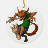 Werewolf Keramisch Ornament (Voorkant)