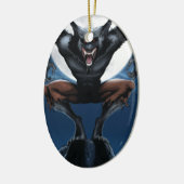 Werewolf Keramisch Ornament (Links)