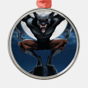 Werewolf Metalen Ornament